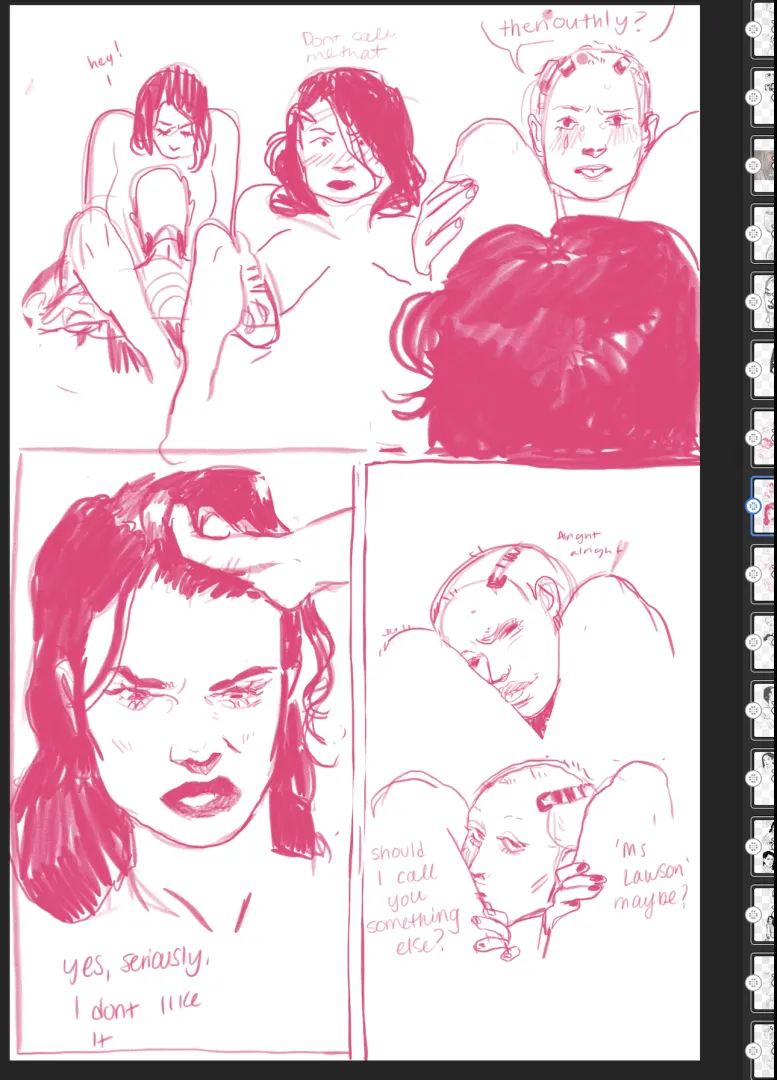 no hornyposting allowed on other board so please enjoy some mild erotic MirandaxJack !!!MY ART!!! posted by Valuable-Tip2759