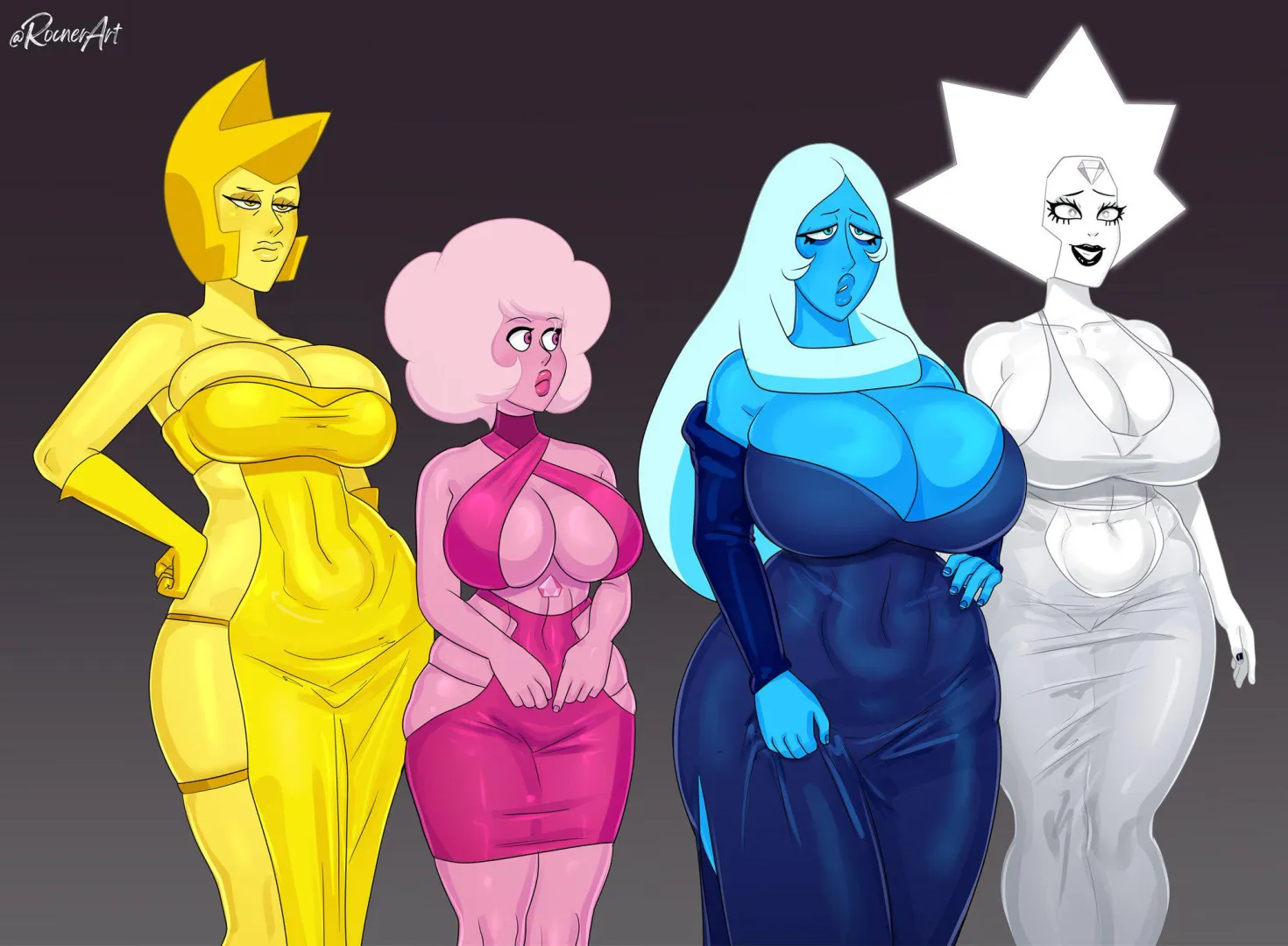 no one draws The Diamonds like (RocnerArt) posted by Blue-Diamond-Enjoyer
