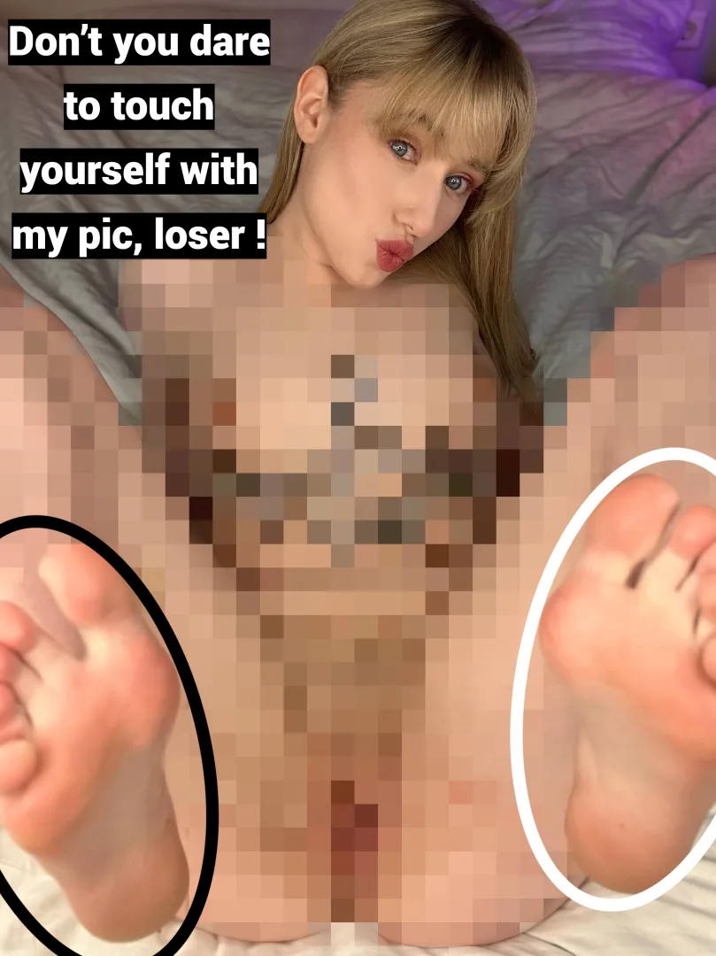 No sex for you but my feet are more exciting anyway posted by NibbleCharm