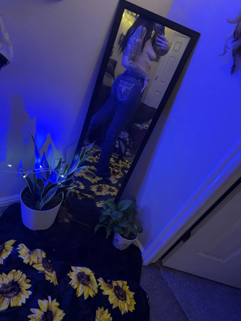 No shirt kinda outfit posted by allieluhv