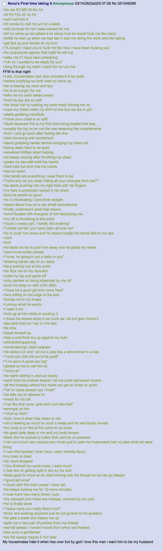 Nonas first time bottoming ST4T posted by Zinc043