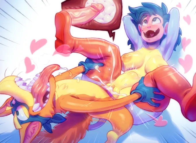 Not stopping those thrusts for a second~ (gerrkk) [MF] by justayeen