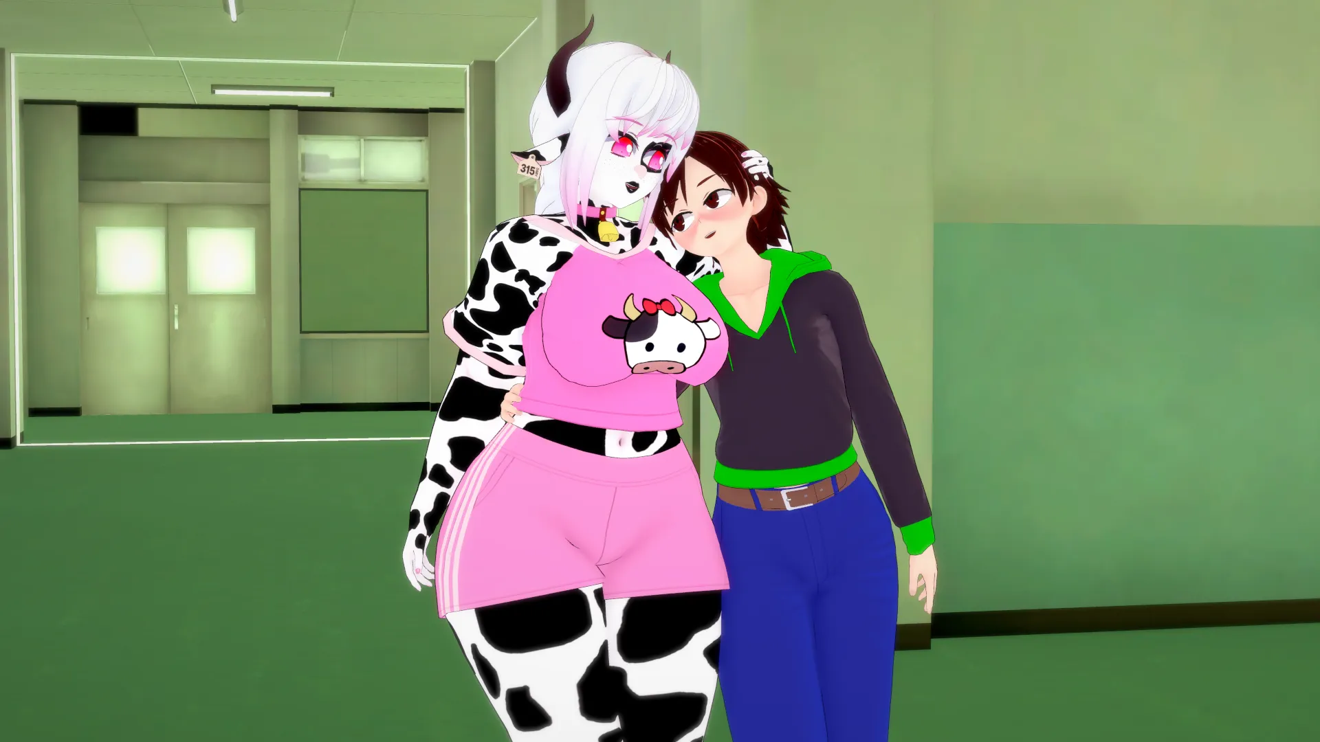 Not sure if this is allowed here, but felt like sharing my OC and his cowgirl girlfriend posted by PuppyBoy1228