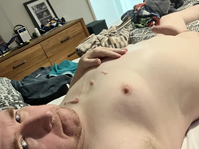 Not sure why I look grumpy? M43 Muscular Dystrophy by Elementalginger