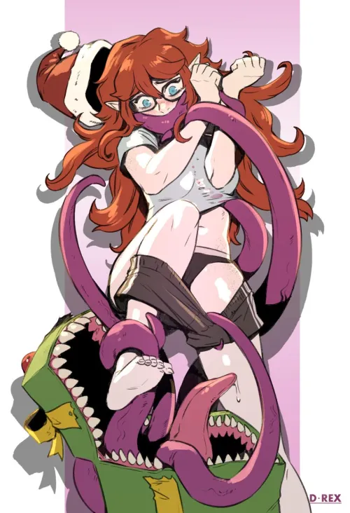 Not the present she was expecting (d-rex) by Da_Darius