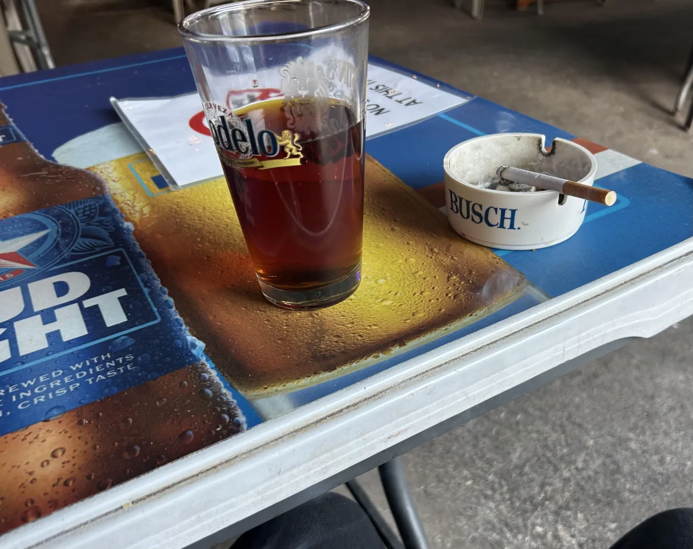 Nothing better than a smoke and draft beer posted by EthanGamerKingz