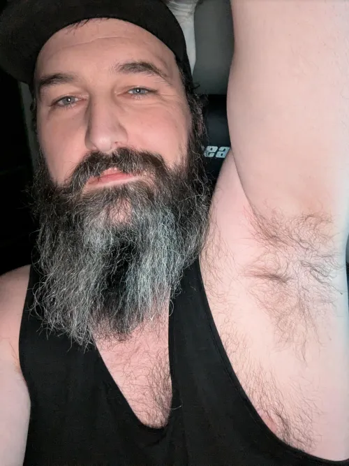 Nothing crazy, just a guy and his armpit by spruceflapjack