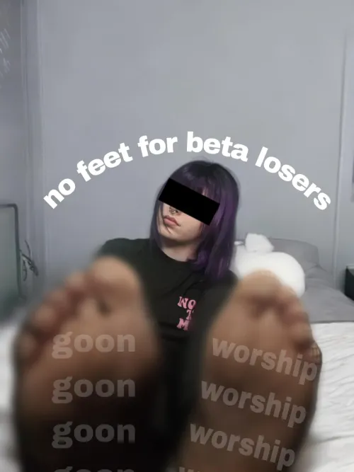 Nothing for a loser like you, you can beg, cry, even PAY. And you'll still get NOTHING. by goddessstar20