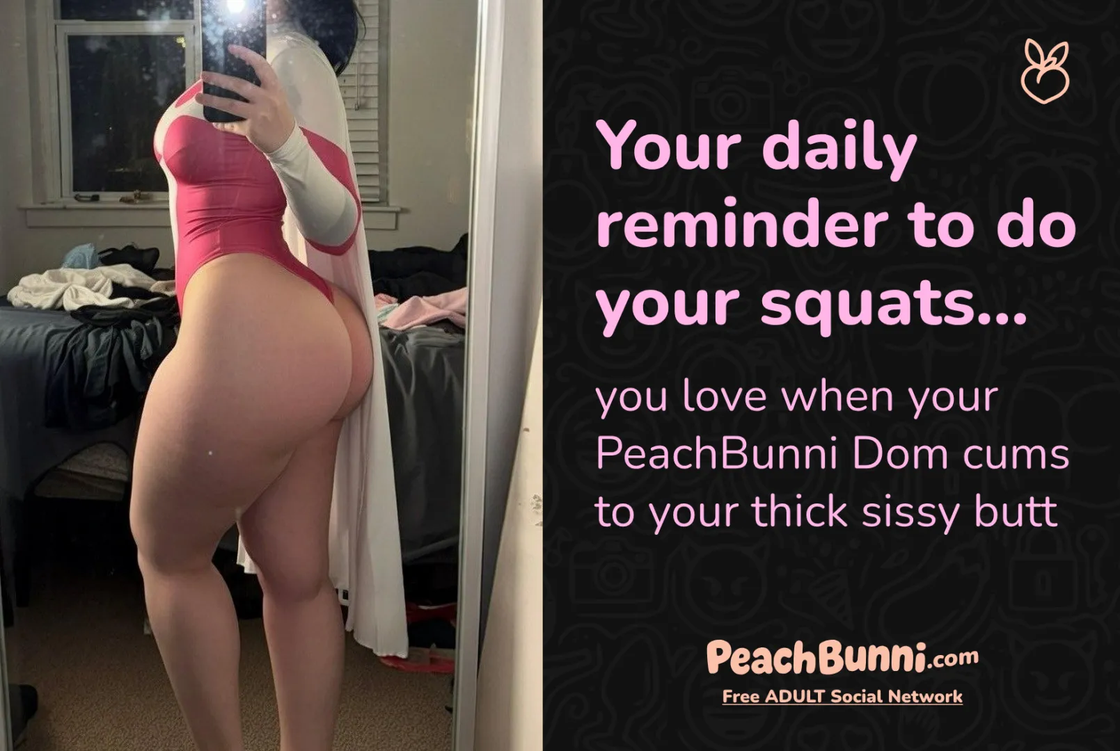 Nothing makes you leak like using your girly body to make a real man cum posted by joinpeachbunni