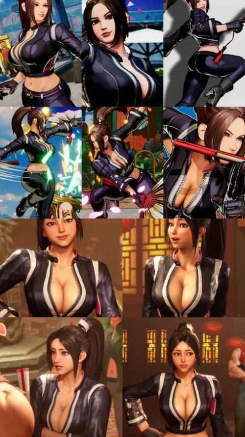 Now a poem. Mai Shiranui SF6. by Black-Thorne34