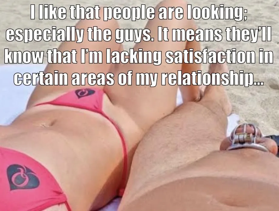 NOW do you understand why she insisted on Jamaica for your honeymoon, and that the key was conveniently ‘forgotten’? posted by losingmy5hit