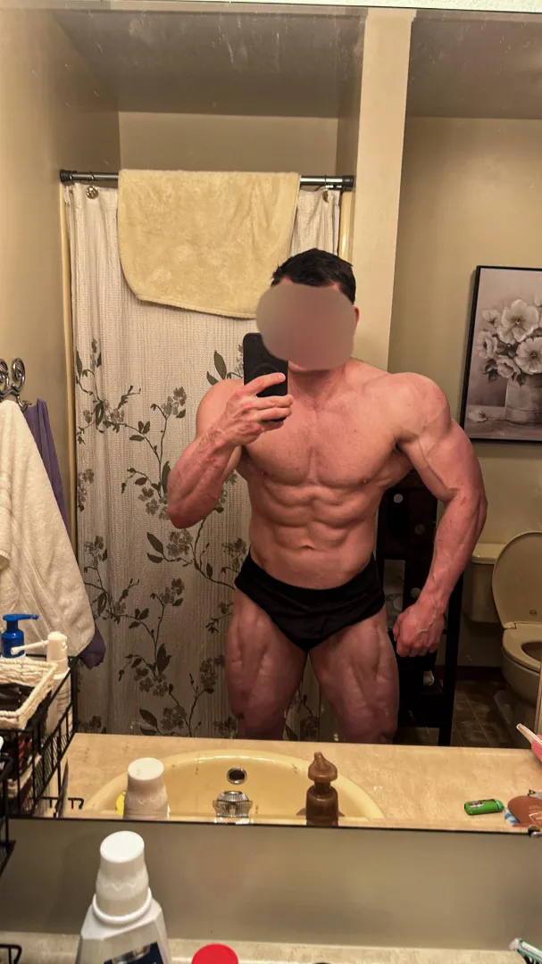 Now if only my chest could hurry up  posted by Hot-Trouble-2972