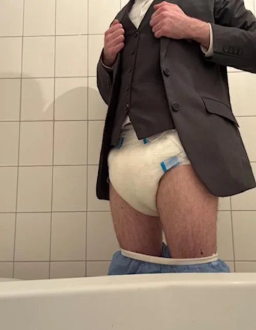 Now it's time to get to work  by DiaperSky