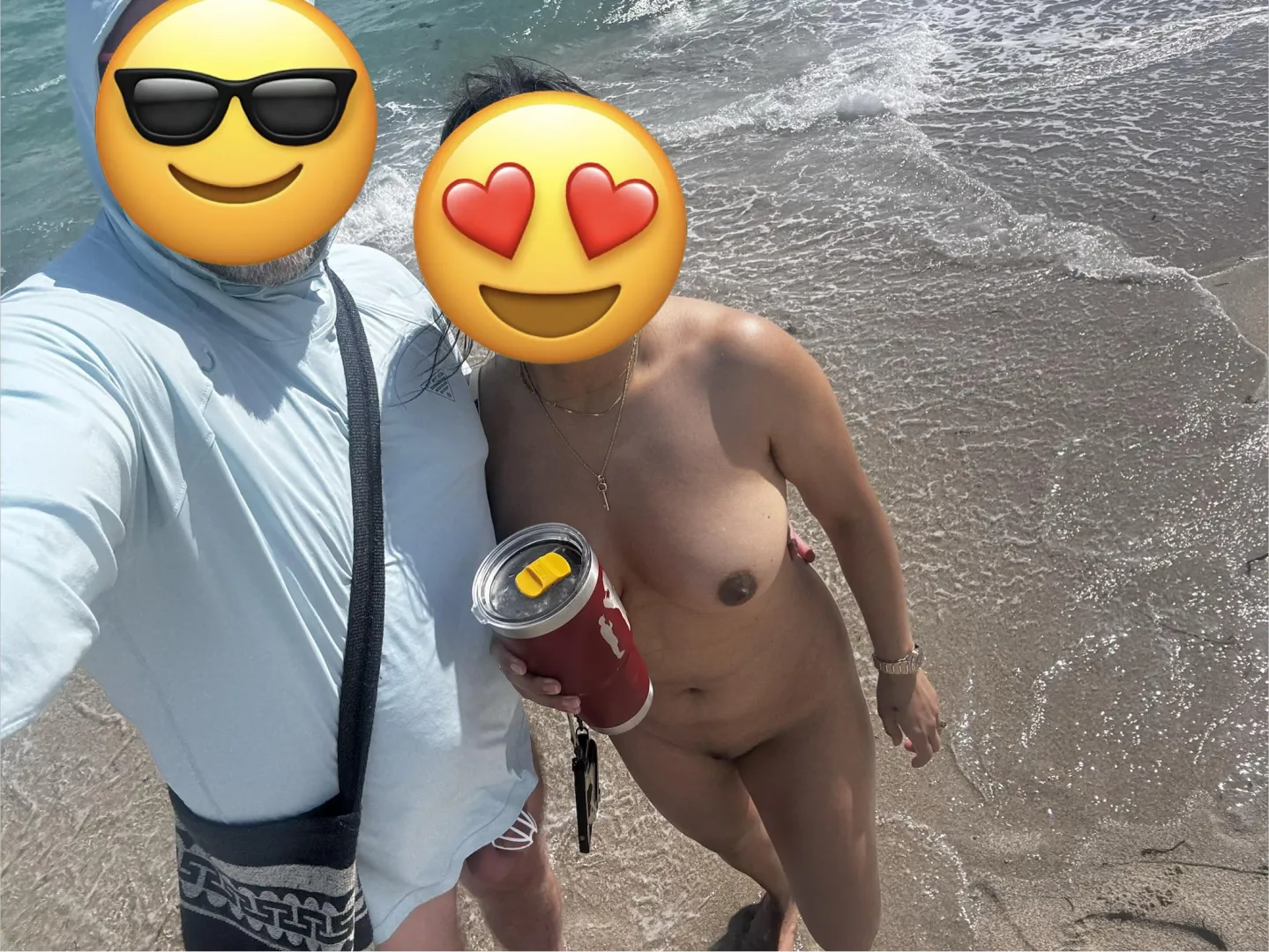 Nude beach walk posted by WranglerOdd589