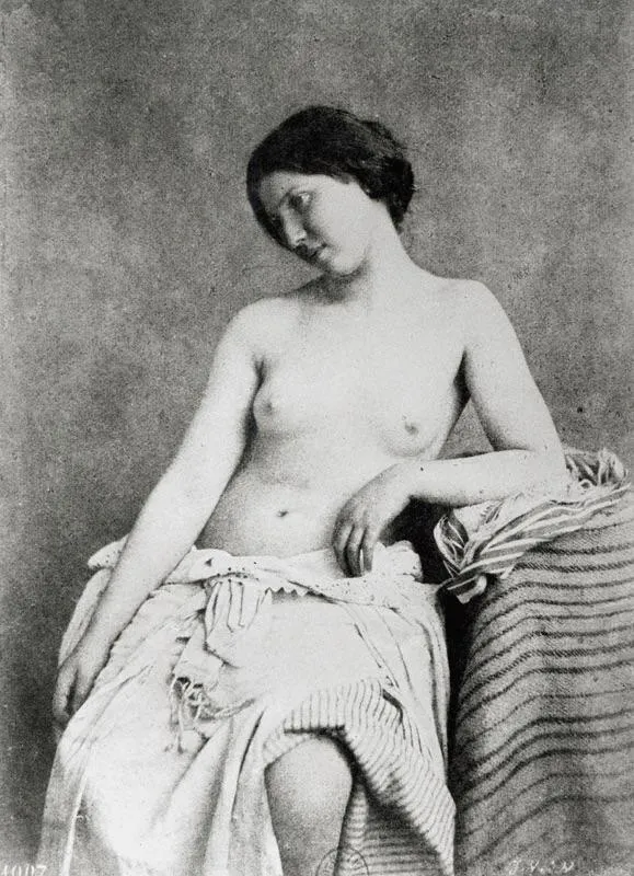 Nude Female Model made by Julien Vallou de Villeneuve in 1850 posted by NastyNice1