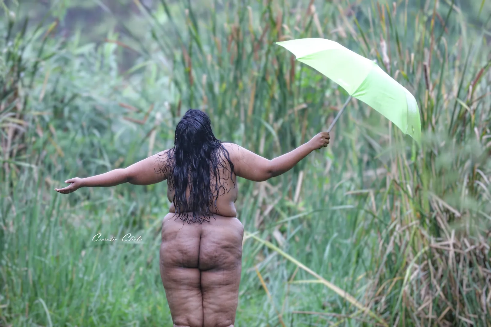 Nude trails in rain ☔ posted by creroticlicks___