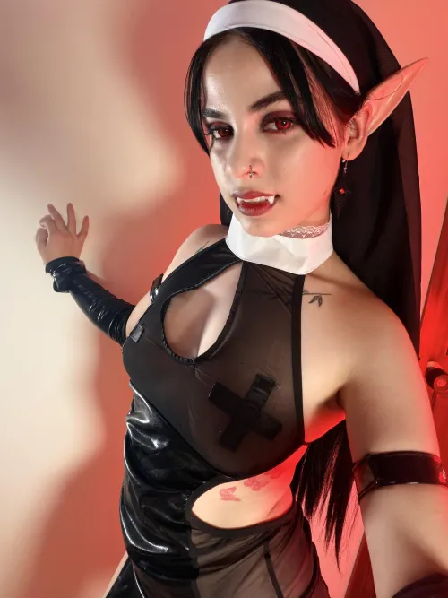 Nun turned into vampire by gothmega06