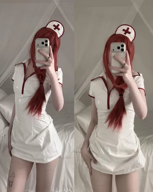 Nurse makima by spinechilll by spinechilll