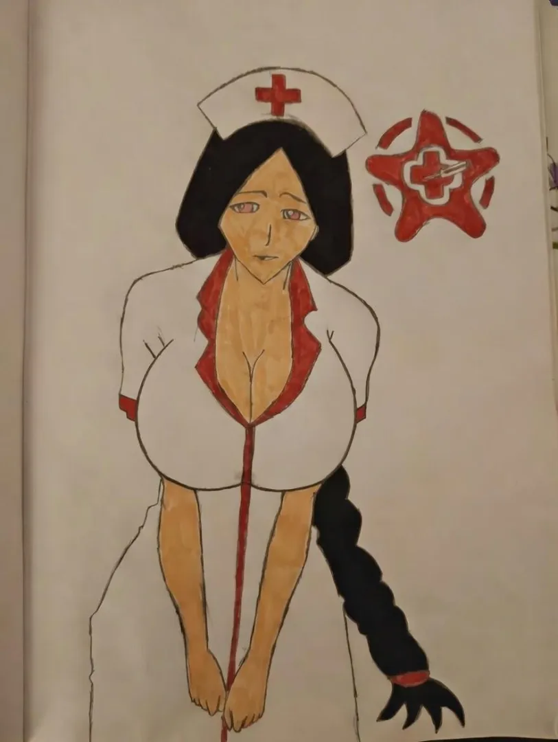 Nurse Unohana My OC art posted by CutaField