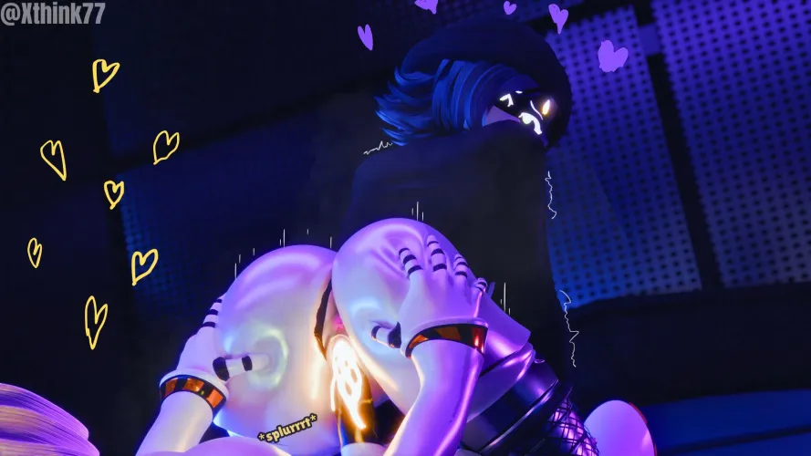 Nuzi reverse cowgirl creampie by Xthink1