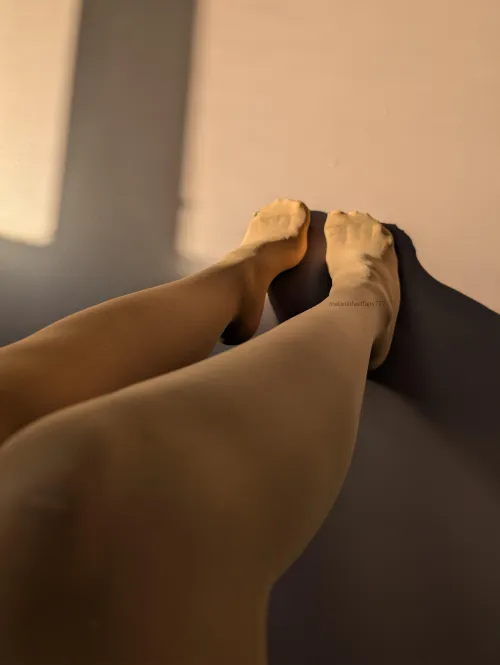 Nylon Feet Friday by __lavenderqueen__