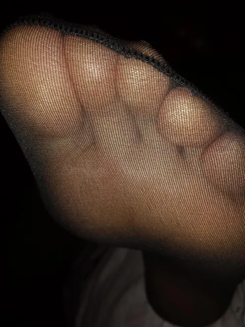 Nylon toes and sole by sharemywifemi