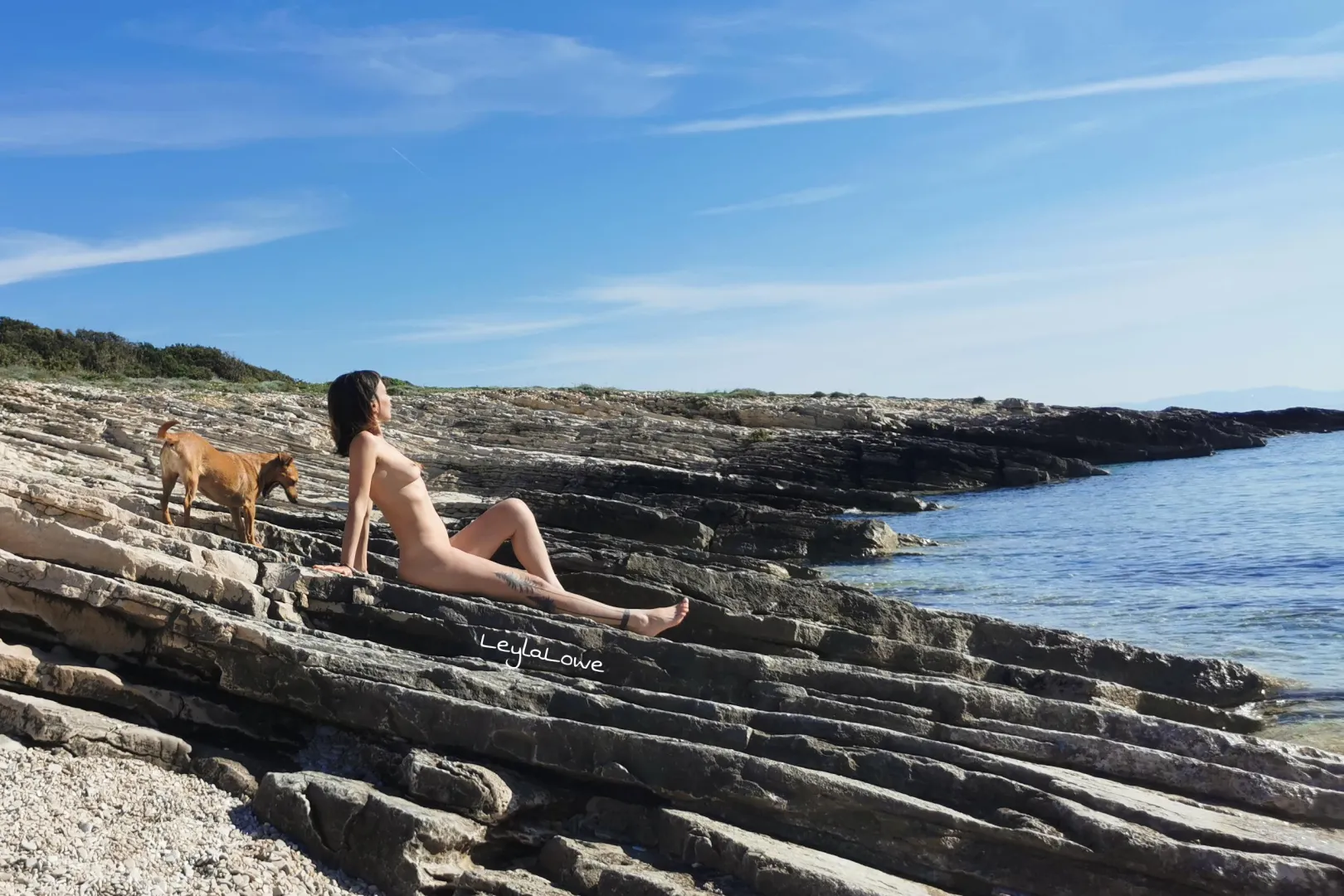 Nymph Leyla and her sleepy guardian posted by LeylaLowe