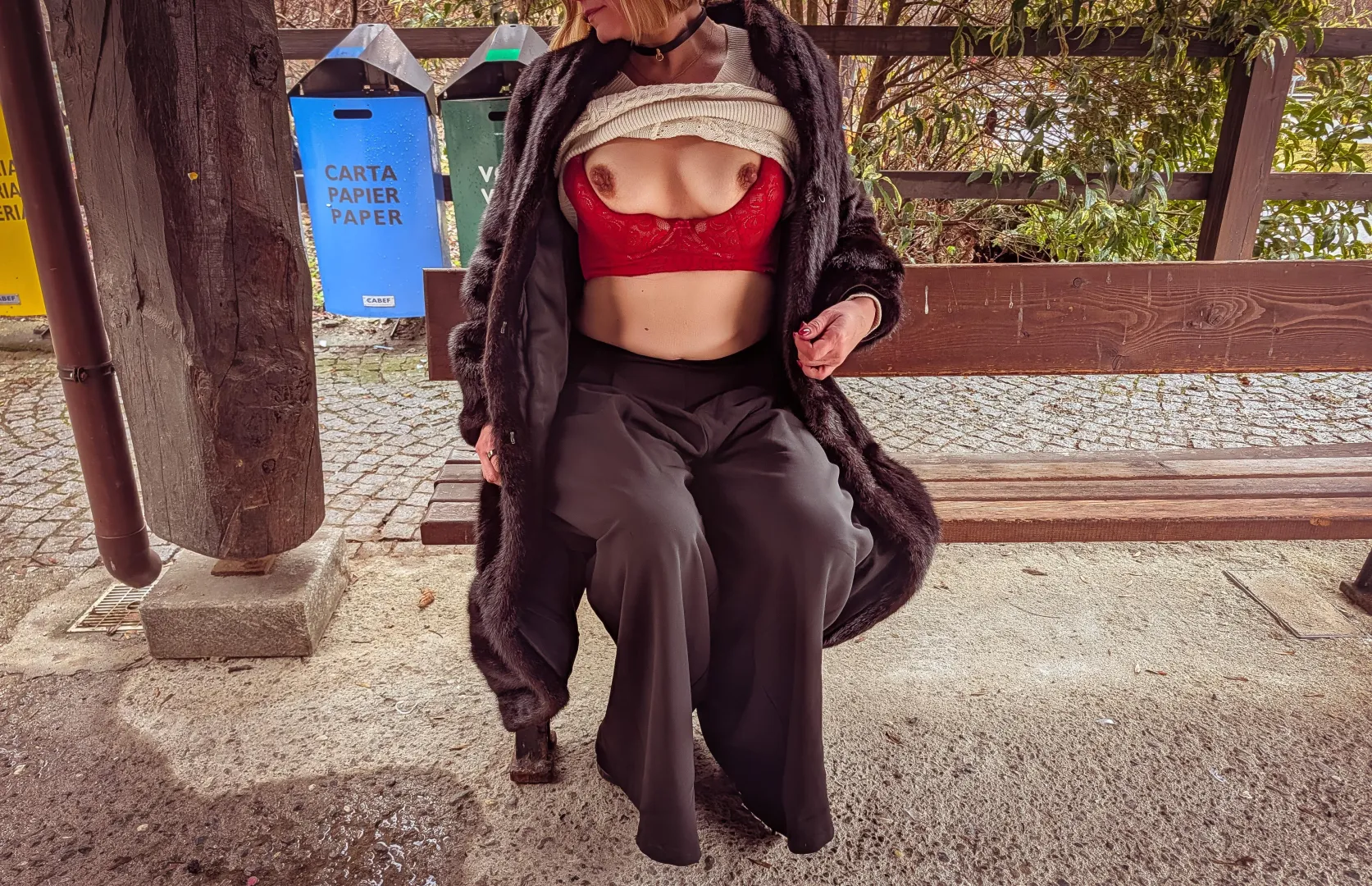 (OC) Bus stop fun, looking for a ride posted by Ill-Wasabi-4894