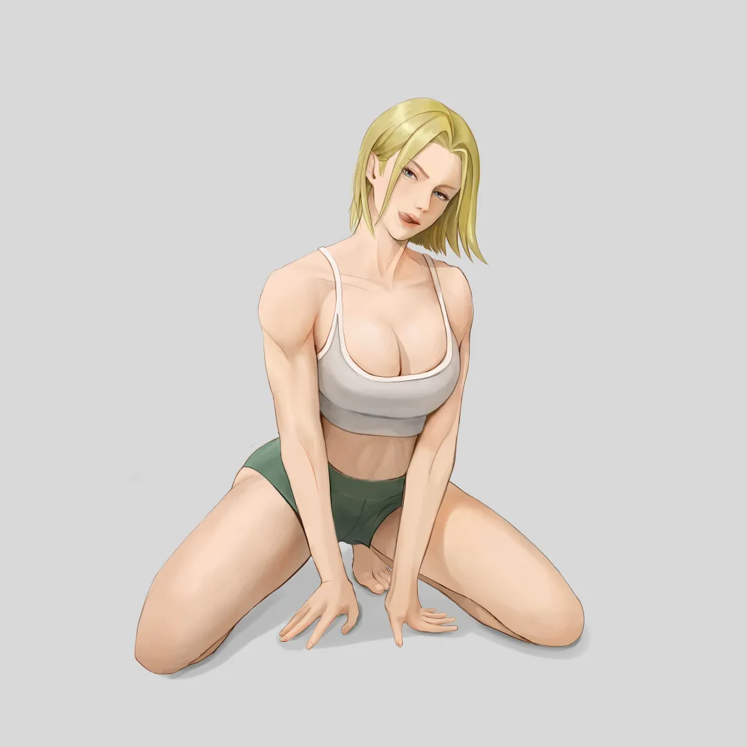 [OC] Cammy post-workout. posted by nuv_vibe
