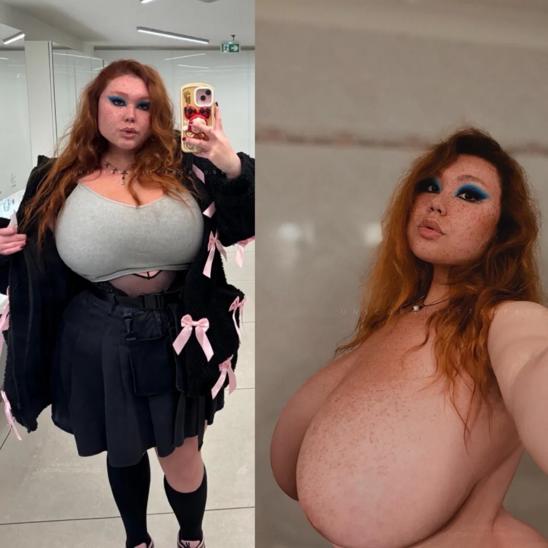 [OC]  describe my tits in one word, GO! posted by Unicornglitteryblood