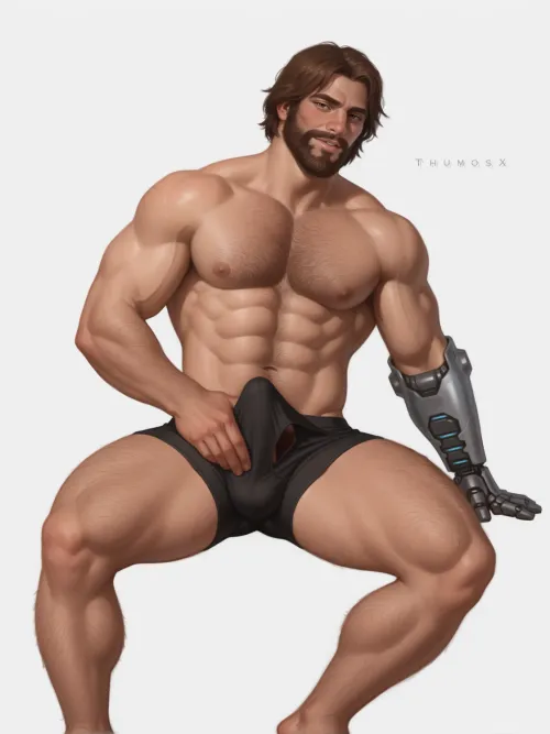 [OC] Looks like another night of dreaming about a certain archer has left Cass noticeably… excited. by -ThumosX-