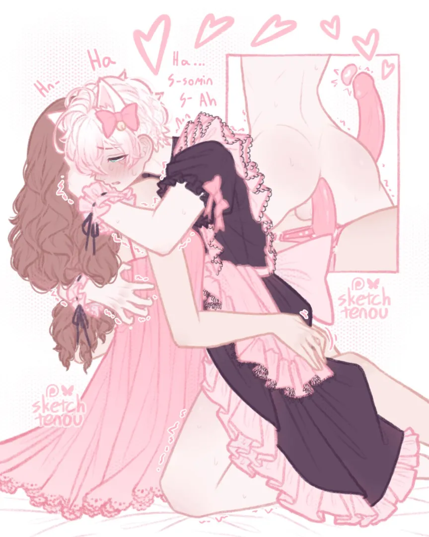 (OC) Mornings with a catboy maid :3 posted by sketchtenou