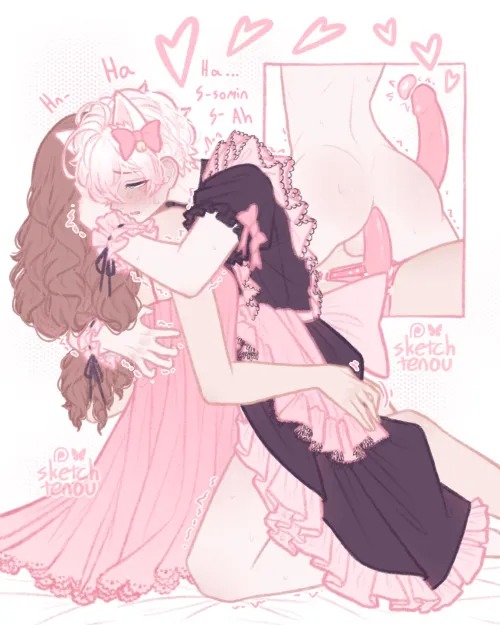 (OC) Mornings with your catboy maid :3 by sketchtenou