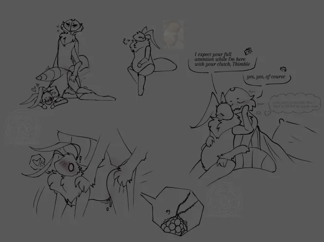 (Oc) moth gets eggnant >:]c by RavenMcCookies