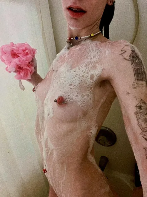[oc] scrub down my small tits?  by k_ASHflow