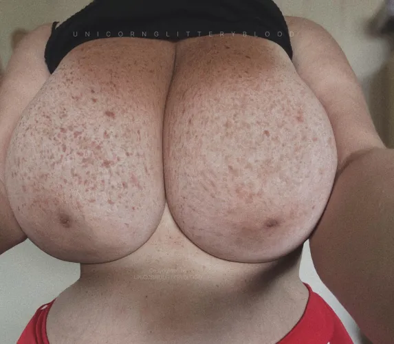 [OC] should i tattoo my tits? by Unicornglitteryblood