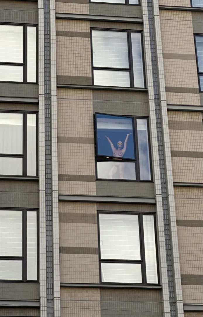 (OC) This window faced the main road and train line posted by Nay-Yay