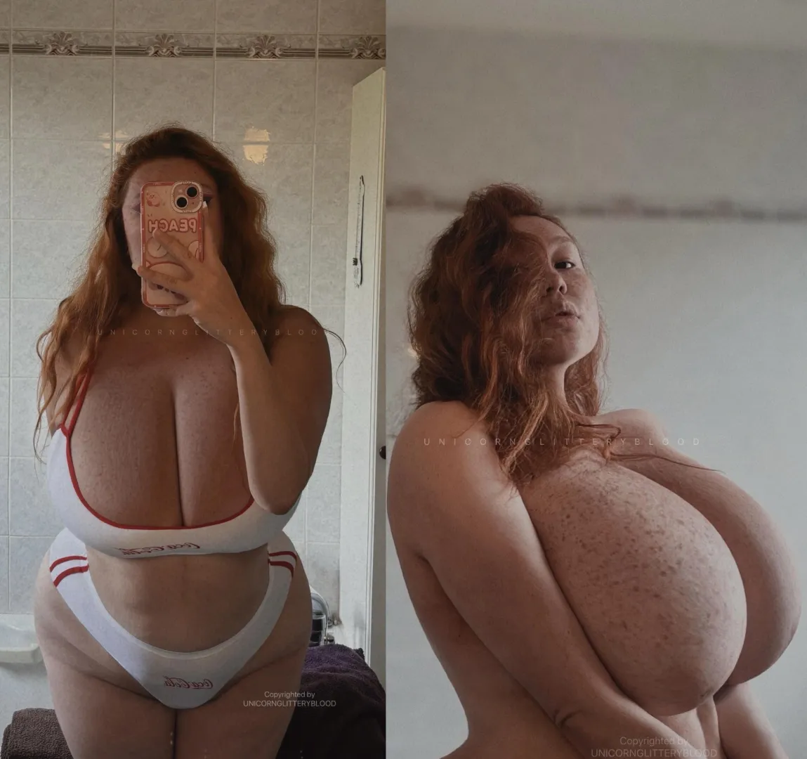 [OC] you truly get how big my tits are once you know im 5'9 posted by Unicornglitteryblood