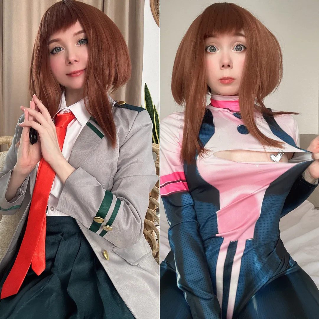 Ochaco Uraraka by Tanuki_tyan posted by tanuki_tyan