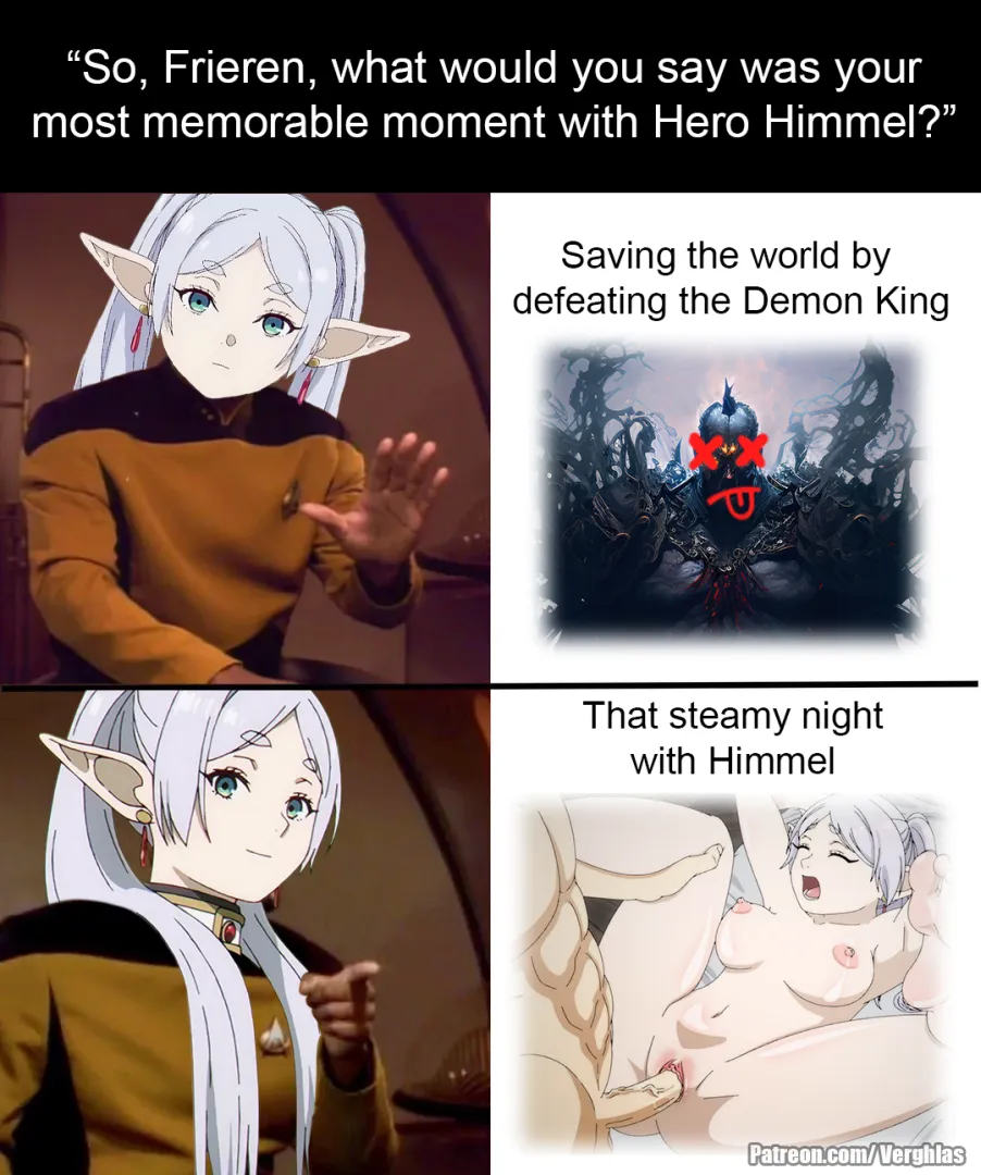 Of course, Frieren. Feel free to tell us EVERYTHING! posted by Verghlas