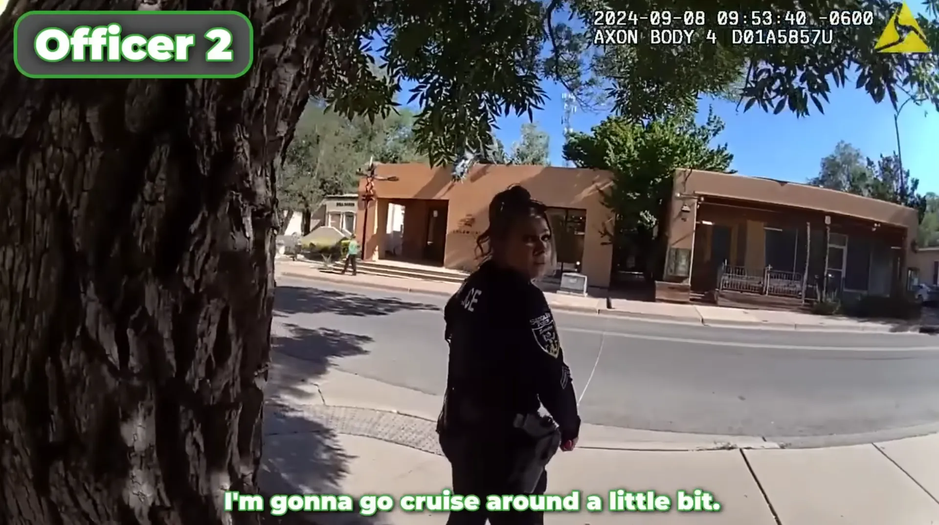 Officer Joe List reporting for duty posted by geocisco