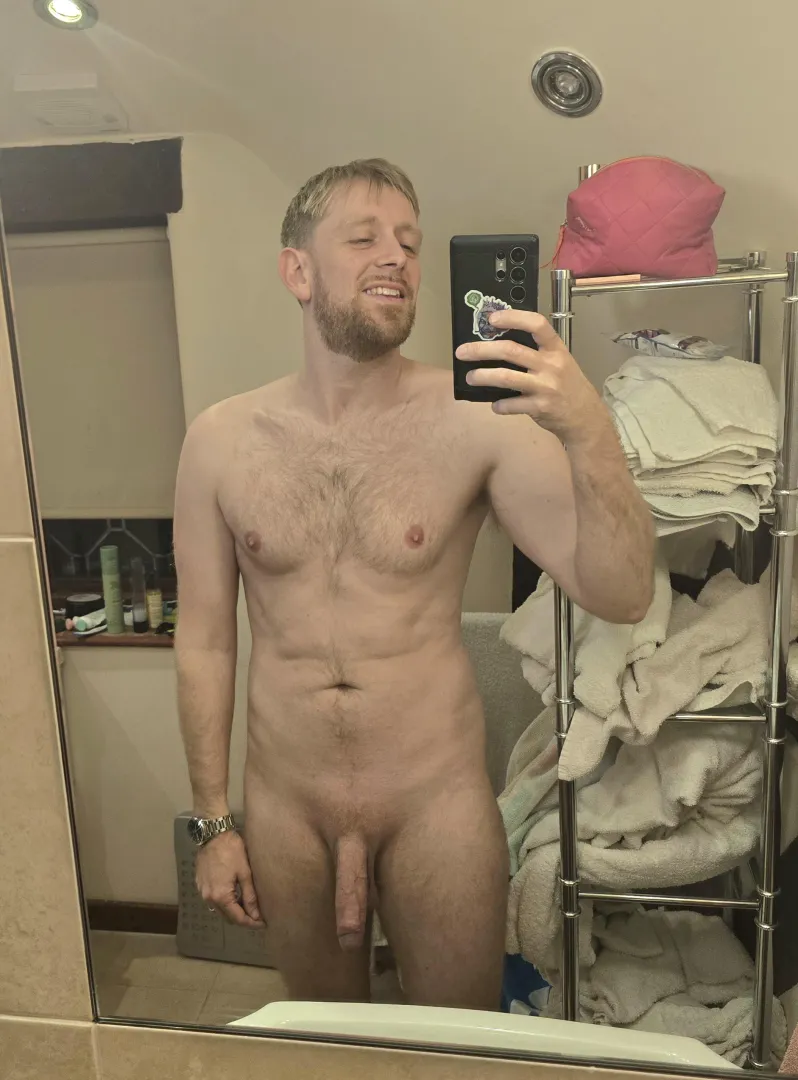 Oh hey  Didn't notice you there  It's okay, you can look  Do you like what you see? posted by Next-doorNudists