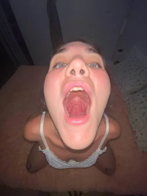 ohhh, you're standing on the edge of a cliff... and I'm here, don't be afraid, I'll swallow you whole, you'll feel everything... it's so soft there... tender and very slippery, you'll feel every moment inside by ankagoddess