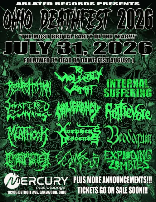 Ohio Deathfest 2026 by gorehistorian69
