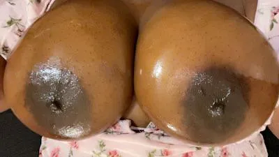 Oiled up my 42 DDD girls posted by redkittykisses