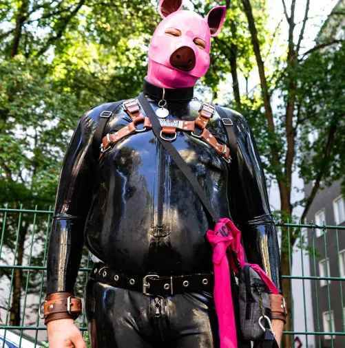 Oink, who wants to make me their permanent rubber pig? by ZwirrLukas