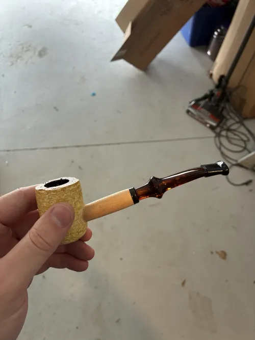 Old Joe Krantz in a cob while cleaning out the garage. by Educational_Put1229