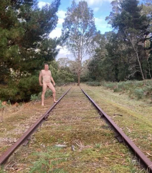 Old railway line by Funandenjoyment