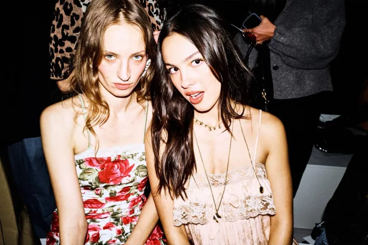 Olivia at the Chloé Fashion Show in Paris - IG March 2026 by trixotica