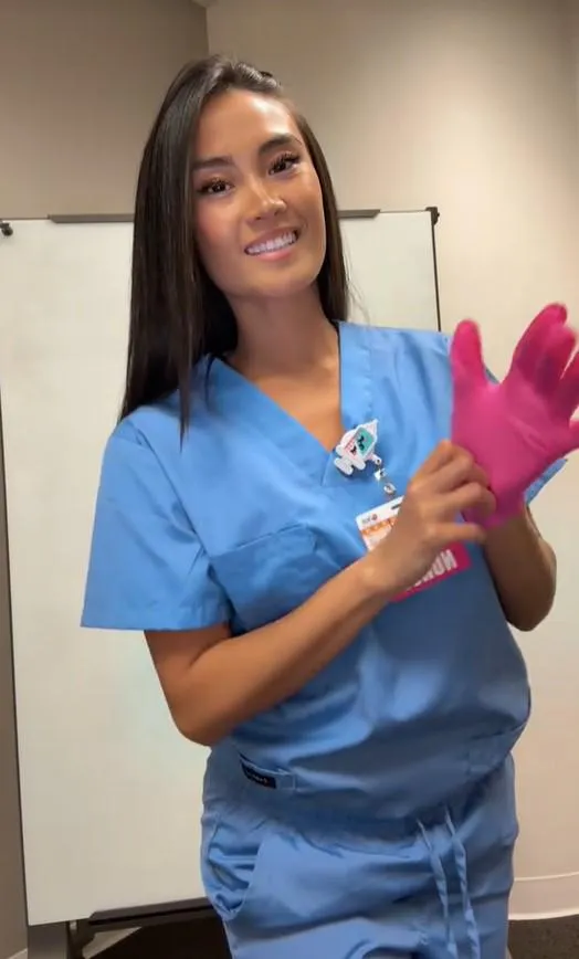 On break… this nurse needs something hard to handle. posted by nursesunshinexo